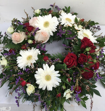 funeral wreaths, wreath tributes, floral wreaths brendale, brendale florist wreaths, strathpine wreaths, albany creek wreaths, eatons hill wreaths, cashmere wreaths, warner wreaths, brisbane wreath delivery
