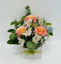 JUST 2 SAY -  BOX OF MULTI COLOURED  ROSES  (NOT RED) from