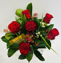 FLIRT6 -  Boxed Design 6 Roses  (colour options)
