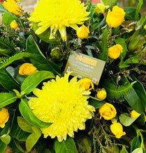 yellow rose funeral casket,yellow funeral casket flowers brisbane, brendale yellow funeral flowers, albany creek yellow funeral casket, bridgeman downs funeral flowers, australian natiave sympathy flowers, coffin flowers delivered, coffin flowers albany creek, bridgman downs coffin flowers delivered, yellow rose casket spray, yellow floral tribut