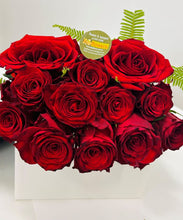 ROSES in a presentation box with lid 3 - 40 stems(colour options) from