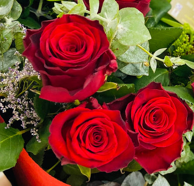 single red roses, single rose, delivery single rose, brendale single rose, roses in a box, single rose in vase, brendale flowers, strathpine single roses