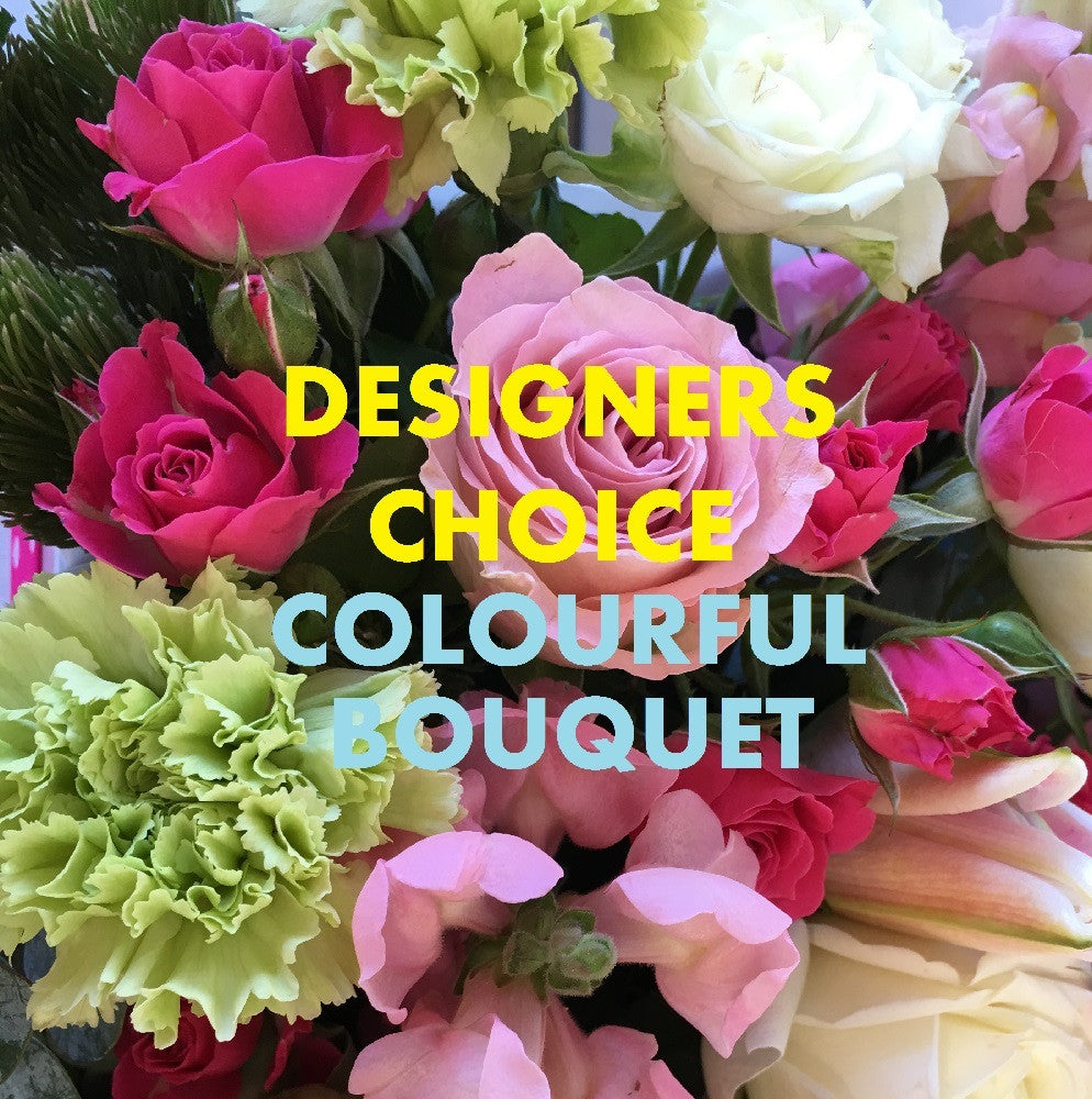 DESIGNERS  CHOICE - COLOURFUL BOUQUET - $99.95