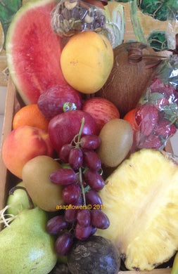 TRINADAD - Pineapple, Coconut Fruit Crate